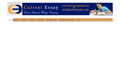 Desktop Screenshot of currentessay.com